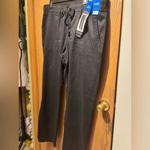 Buffalo David Bitton Women's Soft Tencel Pull-On Pants with Drawstring  (L) NWT